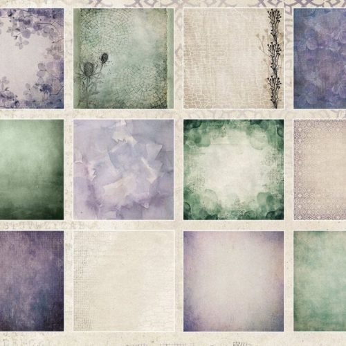 Studio Light Paper Pad – Nature's Dream 2 Background paperilehtiö 20x20cm - Image 2