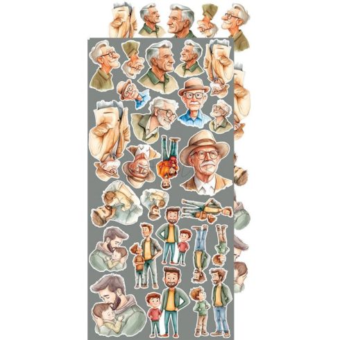 Craft OClock – The November Man Extras Set Work Man leikekuvat 15 x 30 cm 2