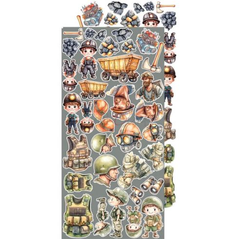 Craft OClock – The November Man Extras Set Work Man leikekuvat 15 x 30 cm 6