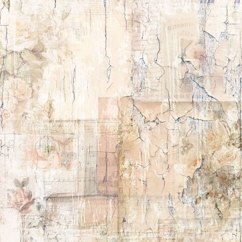Distressed Florals paperilehtio5
