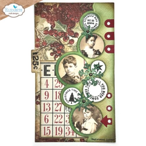 Elizabeth Craft Designs stanssi – CHRISTMAS BUBBLES EDGE INLAY - Image 2