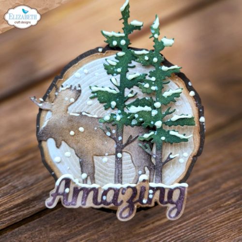 Elizabeth Craft Designs stanssi – FOREST FRIENDS & FRAME - Image 3