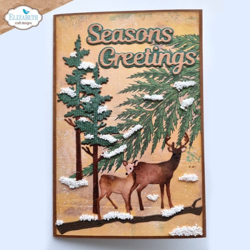 Elizabeth Craft Designs stanssi – FOREST FRIENDS & FRAME - Image 5