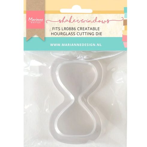 Marianne Design shaker muovikupu (10 kpl) – HOURGLASS