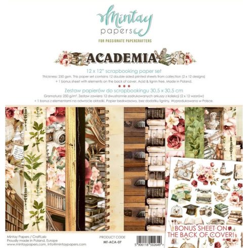Mintay Papers – Academia paperilehtiö 30 x 30 cm