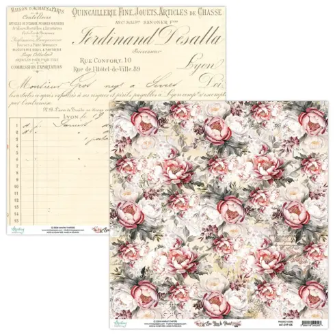 Mintay Papers – See You In Paris paperilehtio 15 x 15 cm 1