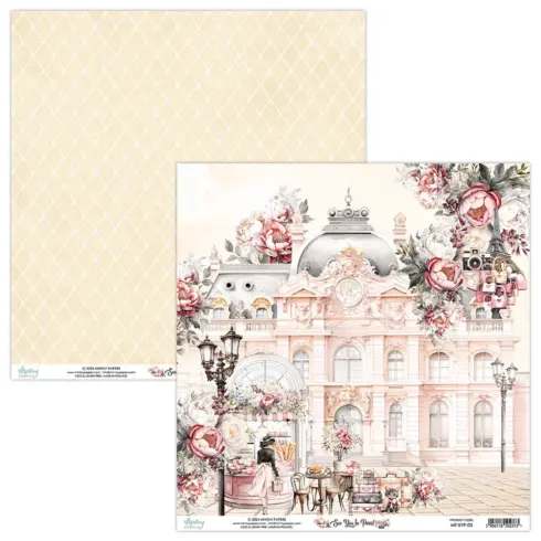 Mintay Papers – See You In Paris paperilehtio 15 x 15 cm 6