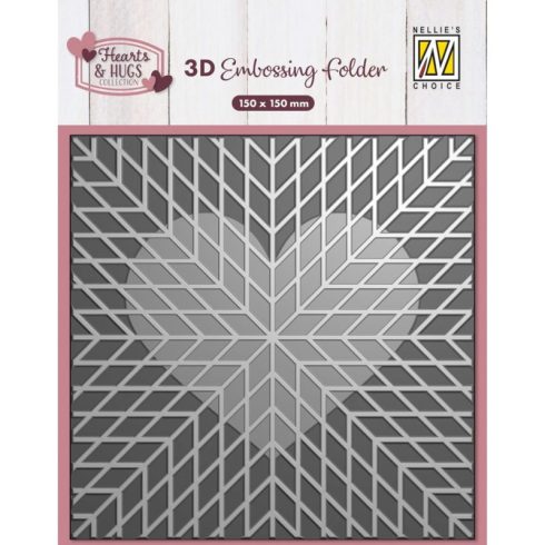 Nellie’s Choise 3D kohokuviointikansio – GEO HEART