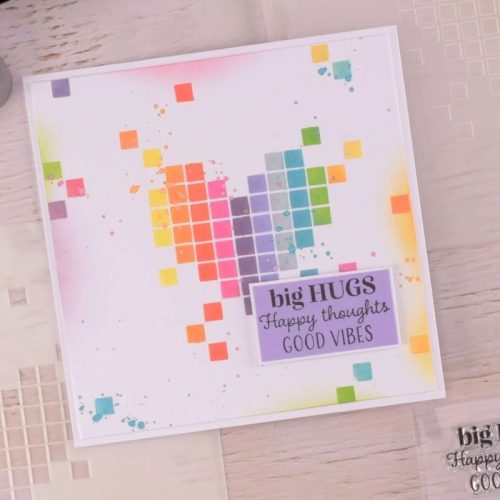 Nellie’s Choise 3D kohokuviointikansio – PIXEL HEART - Bild 2