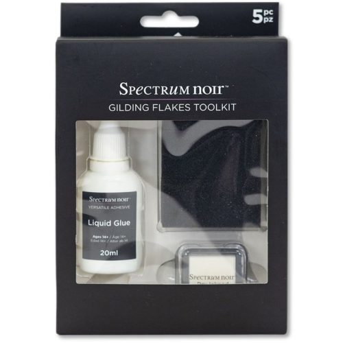 Spectrum Noir – Gilding Flakes Toolkit Kultaus tarvikepaketti
