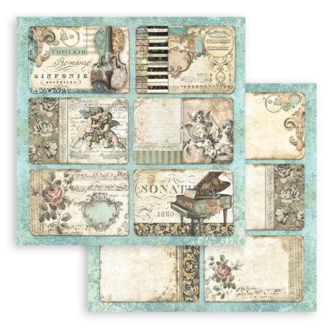 Stamperia Music paperilajitelma 3
