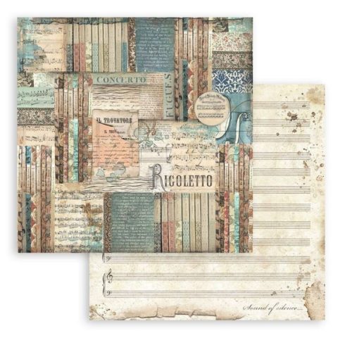 Stamperia Music paperilajitelma 4