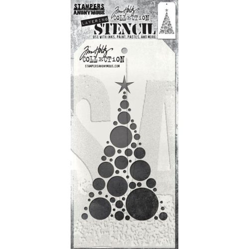 Tim Holtz Stampers Anonymous – Modern Tree sapluuna