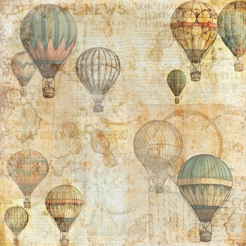 Vintage Scrapbook paperilehtio7