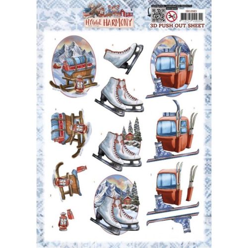 Amy Design 3D-arkki – Hygge Harmony Winter Sports