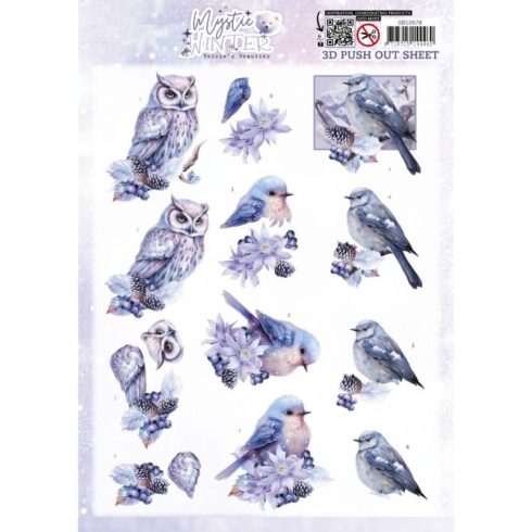 Berrie’s Beauties 3D-arkki – Mystic Winter Birds