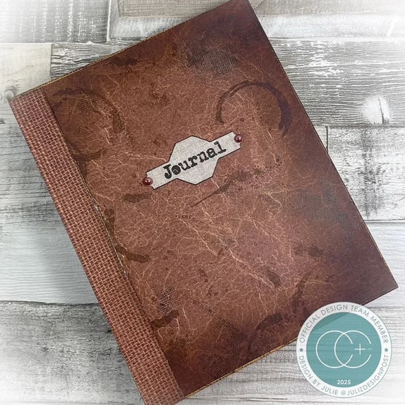 Craft Consortium – Leather Bound paperilehtiö 15 x 15 cm - Bild 4