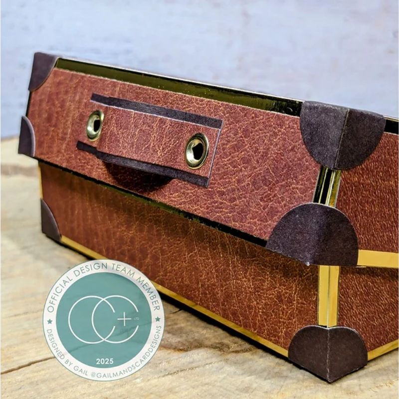 Craft Consortium – Leather Bound paperilehtiö 15 x 15 cm - Bild 5