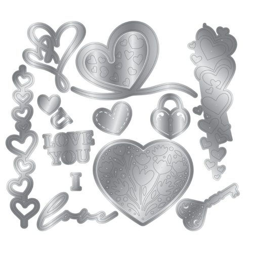 Crafter's Companion Elements stanssi – AMOUR - Image 5