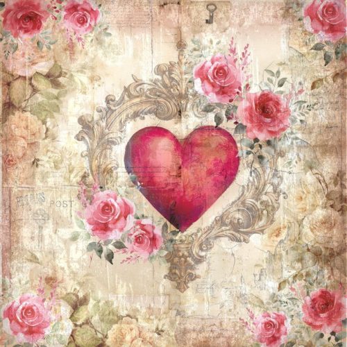 Crafter's Companion – From the Heart paperilehtiö 15 x 15 cm - Bild 3