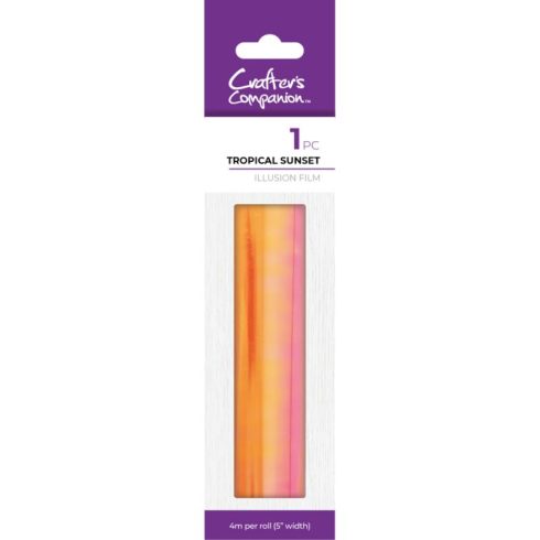 Crafter’s Companion Illusion Film – Tropical Sunset efektikalvo (4m)