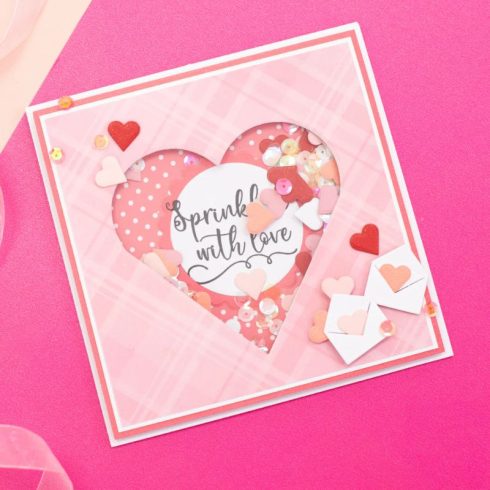 Crafters Companion stanssi – LOVE HEART CANDY BOX 3