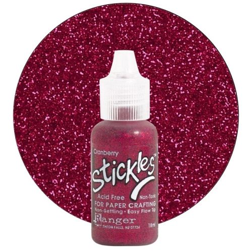 Glitter Glue Stickles Cranberry 0.5 ft oz – Kimalleliima 14,8ml