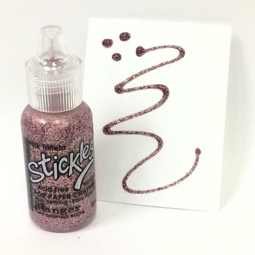Glitter Glue Stickles Pink Taffeta 0.5 ft oz – Kimalleliima 14,8ml - Bild 2