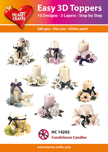 Hearty Crafts Easy 3D Toppers 3D-paketti