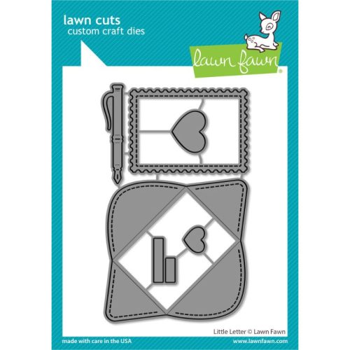Lawn Fawn stanssi – LITTLE LETTER