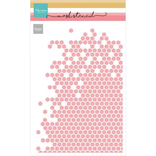 Marianne Design Mask Stencil sapluuna – Honeycomb