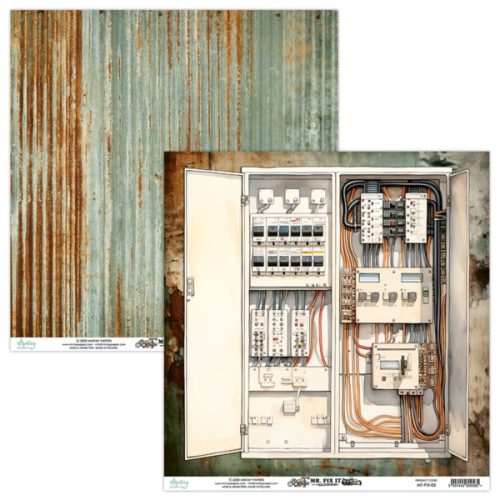 Mintay Papers – Mr. Fix It paperilehtiö 15 x 15 cm - Image 6