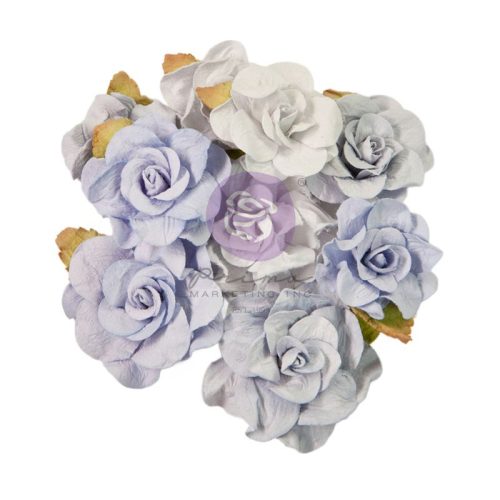Prima Flowers Boheamian Heart – Blue Lagoon Paperikukat (9kpl)