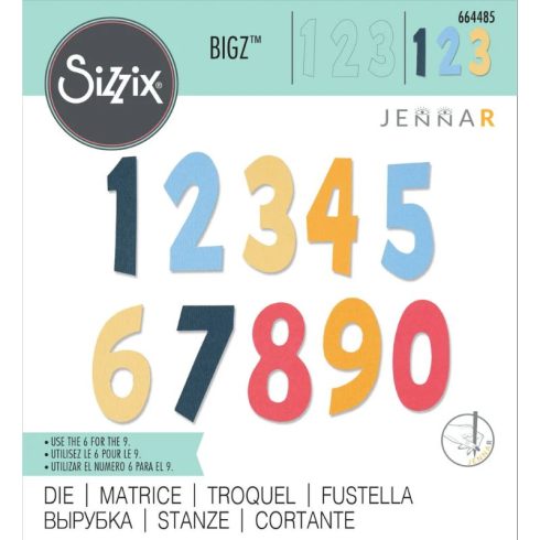 Sizzix Bigz stanssi – NUMERACY