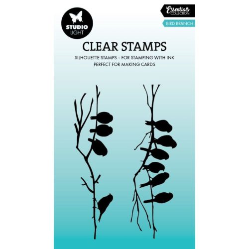 Studio Light Clear Stamp – Bird Branch leimasinsetti