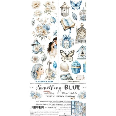 Craft O’Clock – Something Blue Extras Set MIX leikekuvat 15 x 30 cm