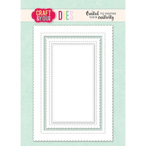Craft & You Design stanssi – BISCUIT PHOTO FRAME