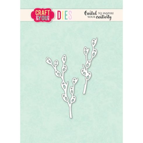 Craft & You Design stanssi – CATKIN TWIGS