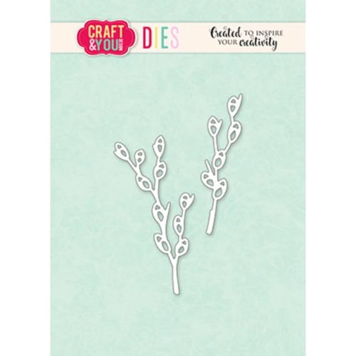 Craft & You Design stanssi – CATKIN TWIGS