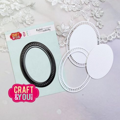Craft You Design stanssi – OVAL DOILY 1