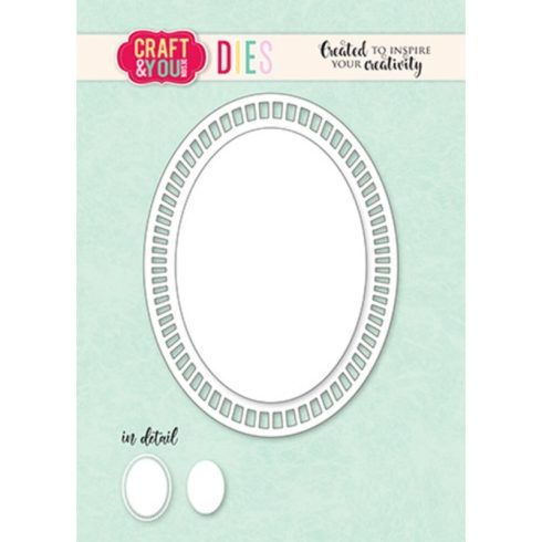 Craft & You Design stanssi – OVAL DOILY