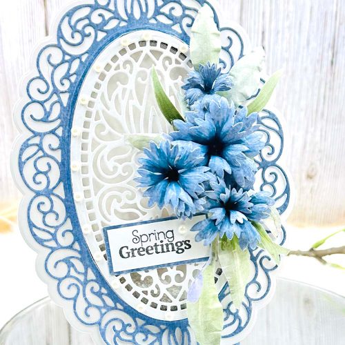 Elizabeth Craft Designs stanssi – CORNFLOWER - Image 3