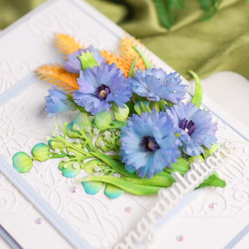 Elizabeth Craft Designs stanssi – CORNFLOWER - Image 5