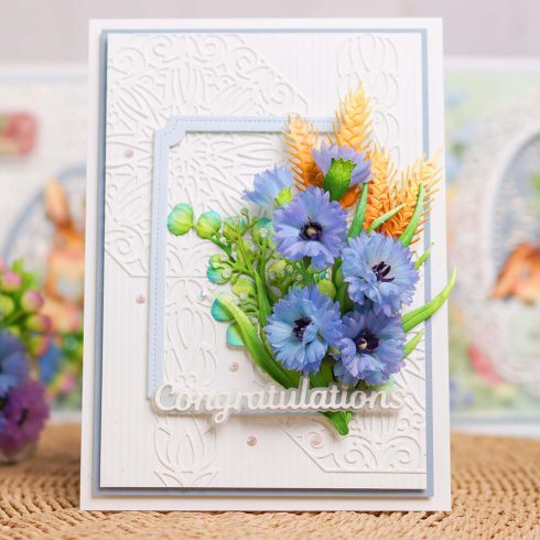 Elizabeth Craft Designs FLORAL GREENERY 3 stanssi1