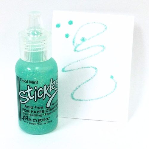Glitter Glue Stickles Cool Mint 0.5 ft oz – Kimalleliima 14,8ml - Bild 2