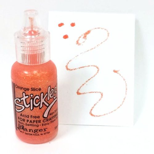 Glitter Glue Stickles Orange Slice 0.5 ft oz – Kimalleliima 14,8ml - Image 2