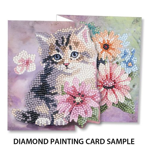 Timanttimaalaus Diamond Painting Card