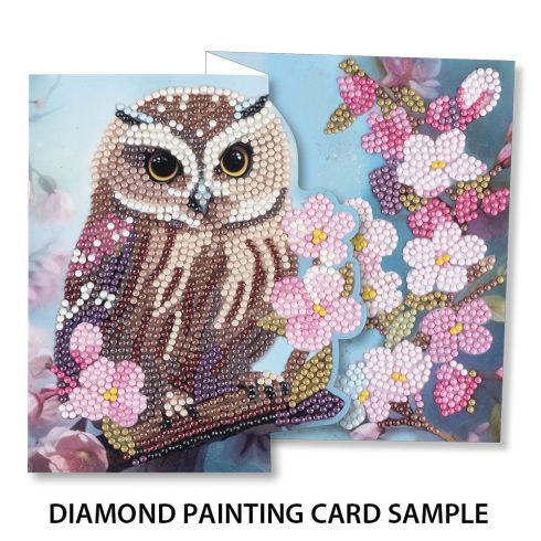 Timanttimaalaus Diamond Painting Card