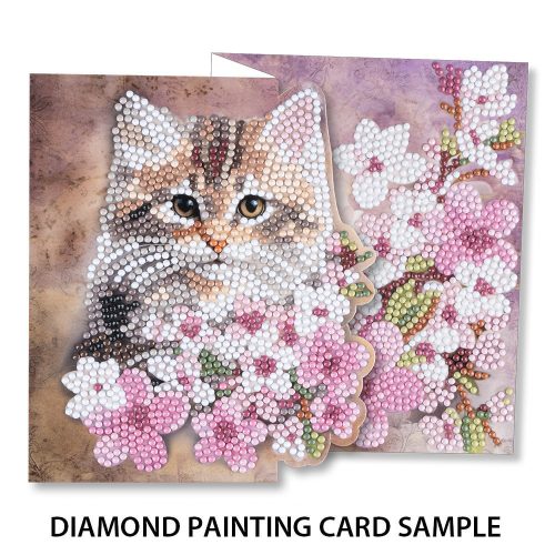 Timanttimaalaus Diamond Painting Card