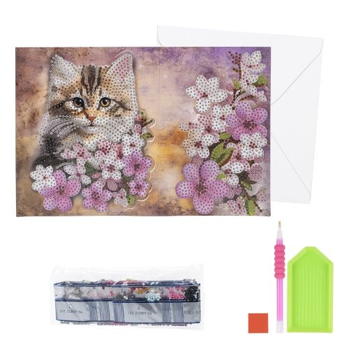 Timanttimaalaus Diamond Painting Card